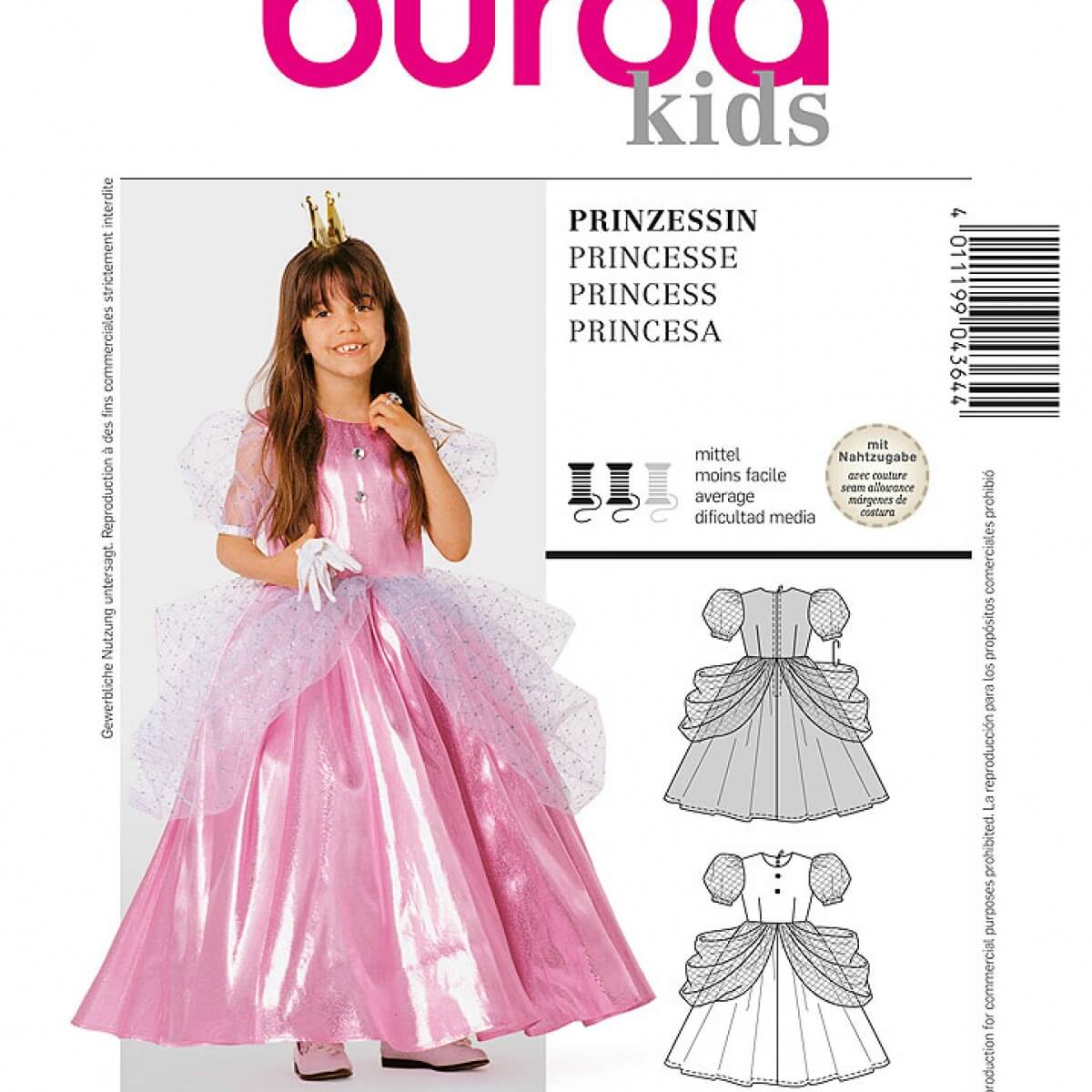 Patron Robe Princesse Enfant - New Look 6278 - Ma Petite Mercerie